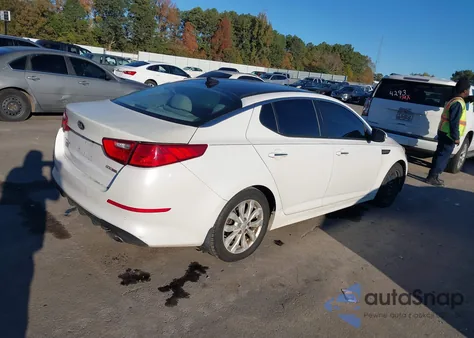 2014 Kia Optima Ex из США, поврежденный, VIN 5XXGN4A70EG345439